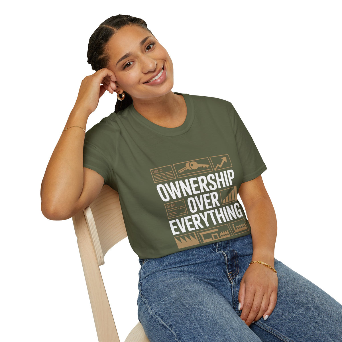 Ownership Over Everything T-Shirt — BLK Legacy Collection