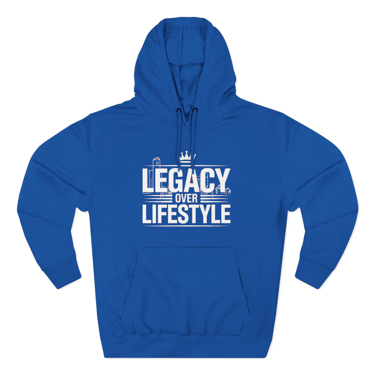 Legacy Over Lifestyle Hoodie - Motivational Graphic Pullover