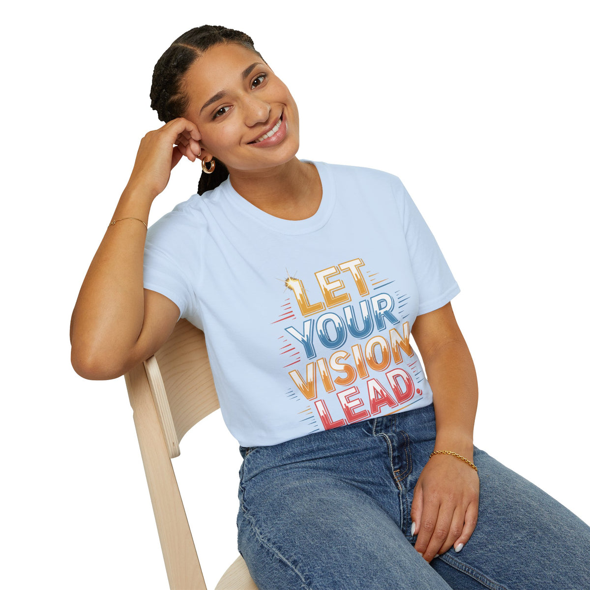 Let Your Vision Lead T-Shirt —BLK Legacy Collection