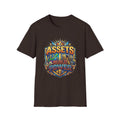 Assets Build Power T-Shirt — Motivational Financial Freedom Graphic Tee