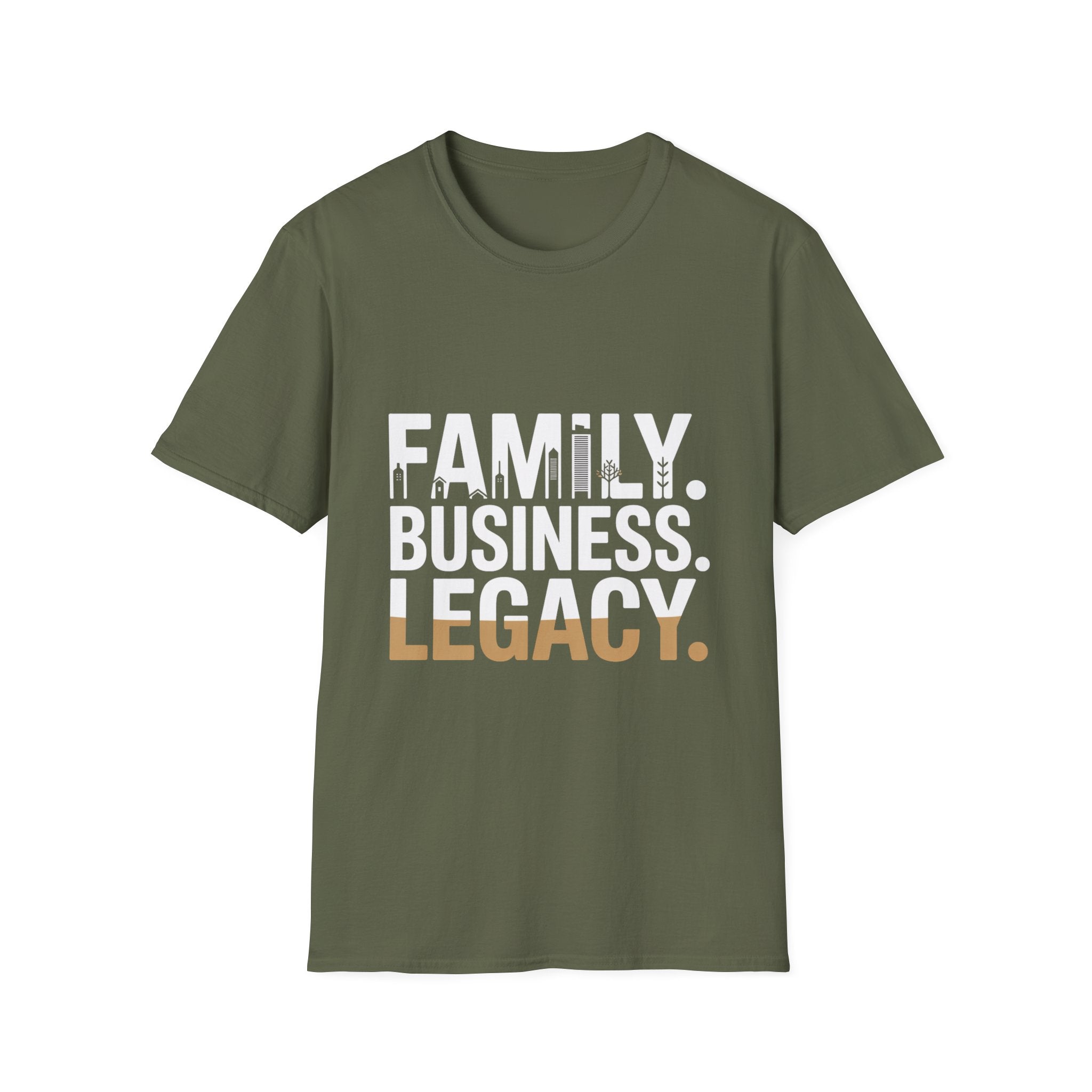 Family. Business. Legacy. T-Shirt — Inspirational Entrepreneur Tee